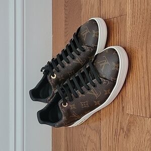 Louis Vuitton Leather Sneakers. New